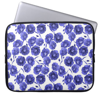 Capa Para Notebook Flores de Campo de Aquarela: Papel de Parede Botân