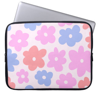 Capa Para Notebook Flores de margarida pintadas, pintadas, pintadas e