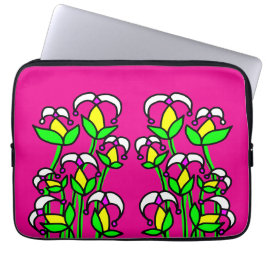 Capa Para Notebook Flores de Primavera Caprichosas 41