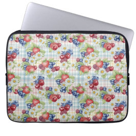 Capa Para Notebook Flores e Frutas