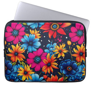 Capa Para Notebook Flores e Rosas adoráveis