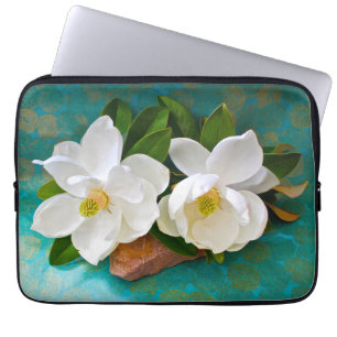 Capa Para Notebook Flores Flor Magnolia