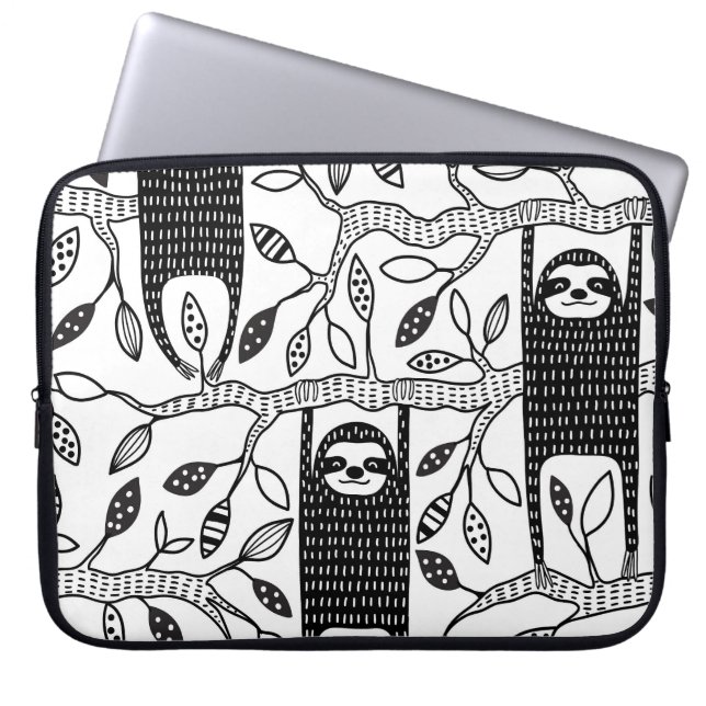 Capa Para Notebook Flores Refrigeradas: Padrões Animais Bons. (Frente)