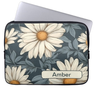 Capa Para Notebook Flores retrorreflectoras 10 bolsas de laptop