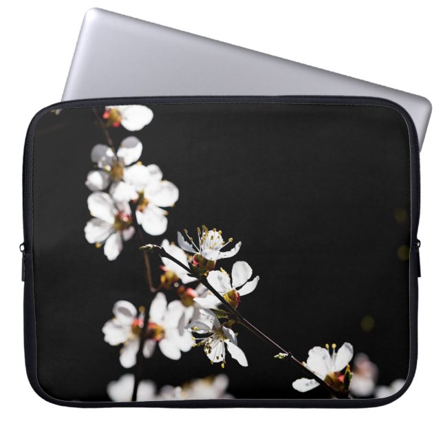 Capa Para Notebook Flores Sakura (Frente)