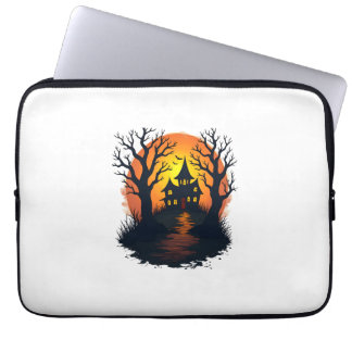Capa Para Notebook Floresta Assombrada � Camiseta da Natureza de Hall