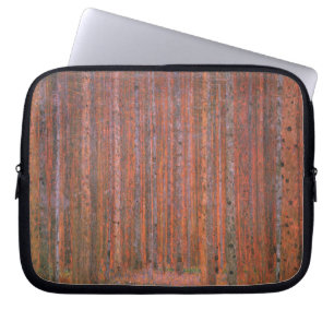 Capa Para Notebook Floresta de Abetos de Gustav Klimt Tannenwald Árvo