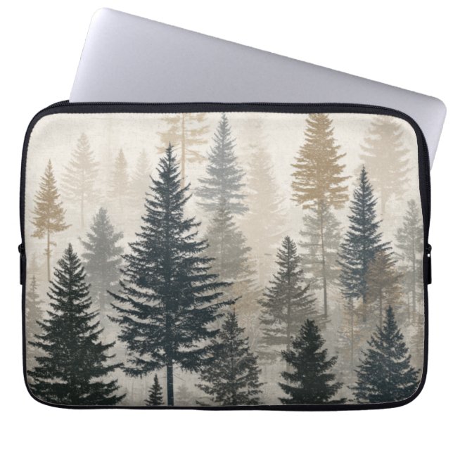 Capa Para Notebook Floresta de Pinheiros (Frente)