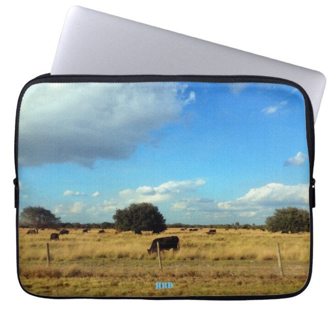 Capa Para Notebook Florida Cattle (Frente)