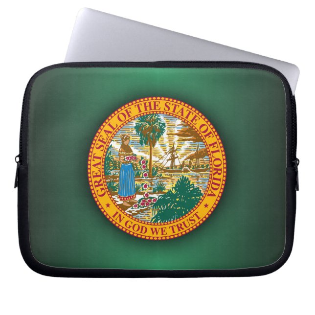 Capa Para Notebook Florida Seal (Frente)