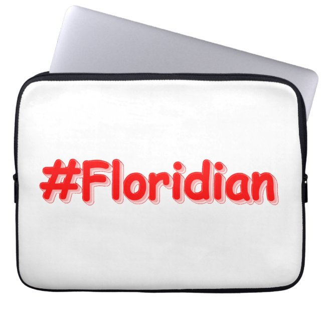 Capa Para Notebook "#Floridiano " Design bonito. Comprar Agora (Frente)