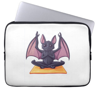 Capa Para Notebook Fluxo de Yoga de Morcego