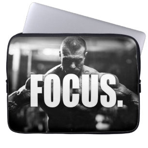 Capa Para Notebook FOCO - Motivação "Construção de corpo"