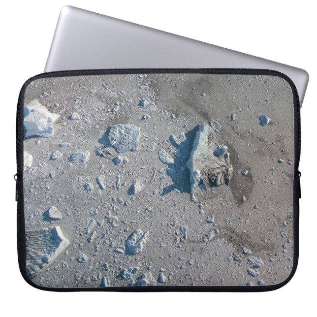 Capa Para Notebook Foco seletivo da pedra cinza (Frente)