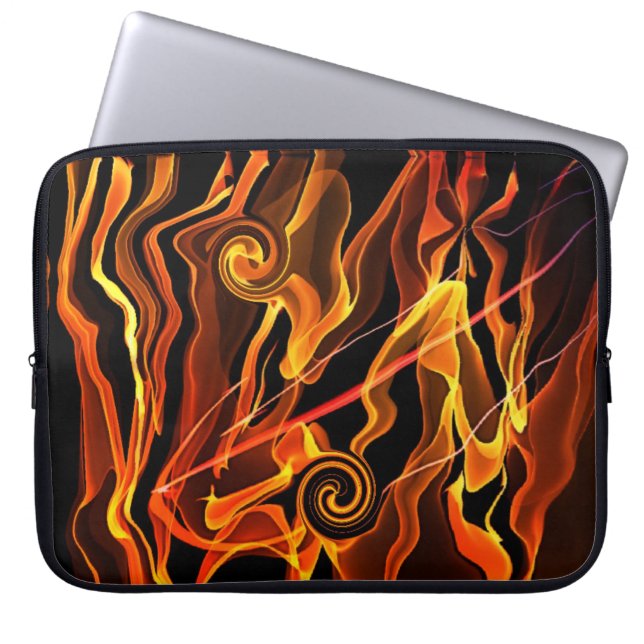 Capa Para Notebook Fogo (Frente)