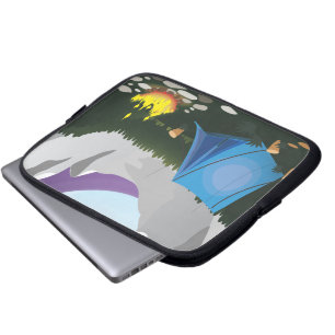 Capa Para Notebook Fogo de acampamento