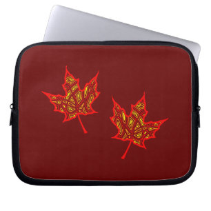Capa Para Notebook Folha de Fogo