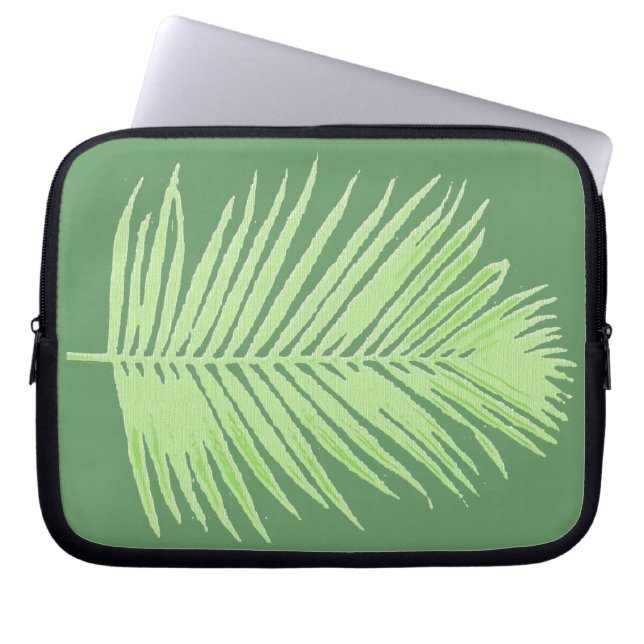 Capa Para Notebook folha de palmeira (Frente)