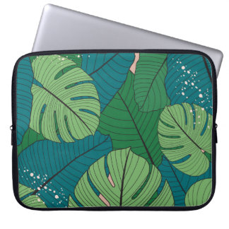 Capa Para Notebook Folha Tropical Tapeçaria: Vintage Verprocedure