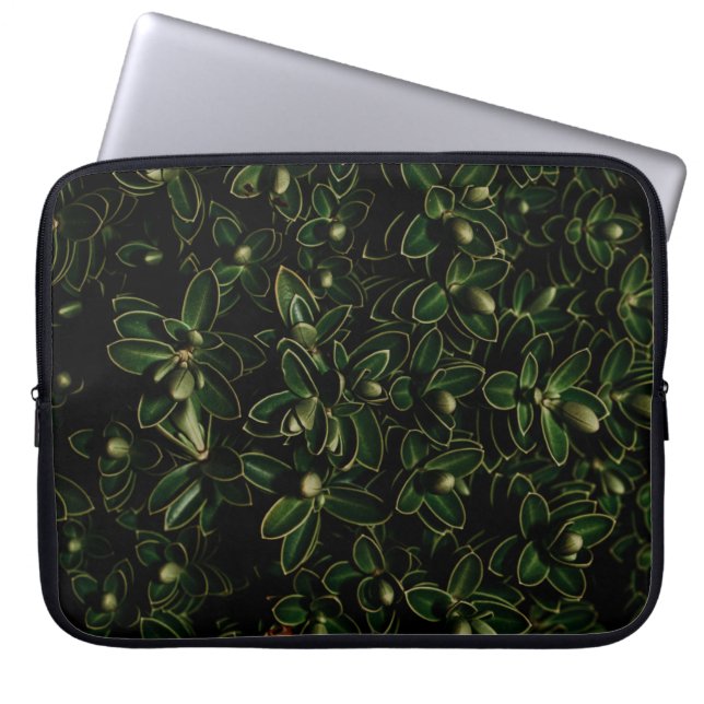 Capa Para Notebook Folha verde (Frente)