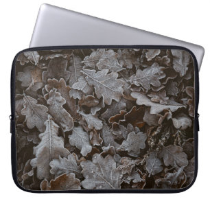 Capa Para Notebook Folhas de castanho