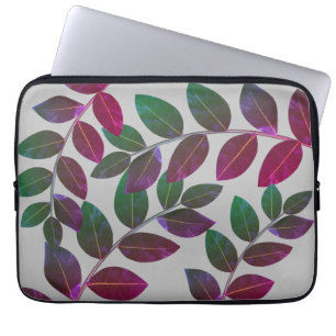 Capa Para Notebook Folhas de Louro Modernas e Elegantes