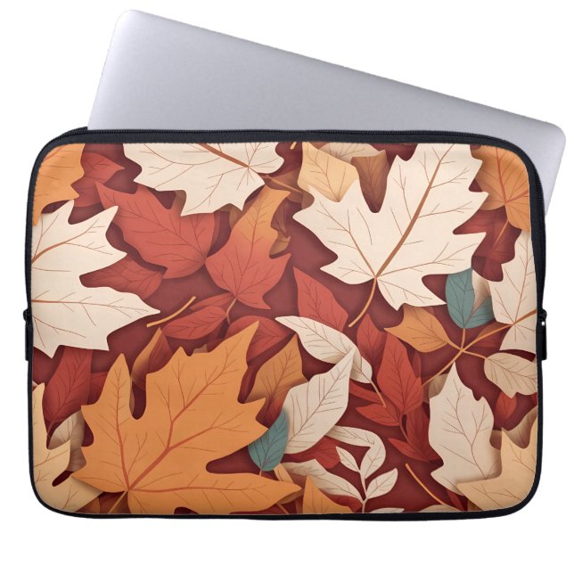 Capa Para Notebook Folhas de outono | (Frente)