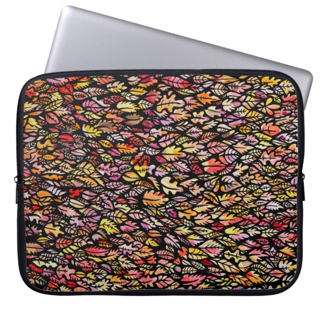 Capa Para Notebook Folhas de Outono (Frente)