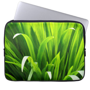 Capa Para Notebook Folhas Iluminadas por Trás no Jardim