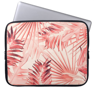 Capa Para Notebook Folhas Tropicais de Palma, Padrão Na moda Havaiano