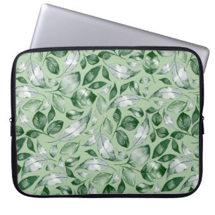 Capa Para Notebook Folhas verdes