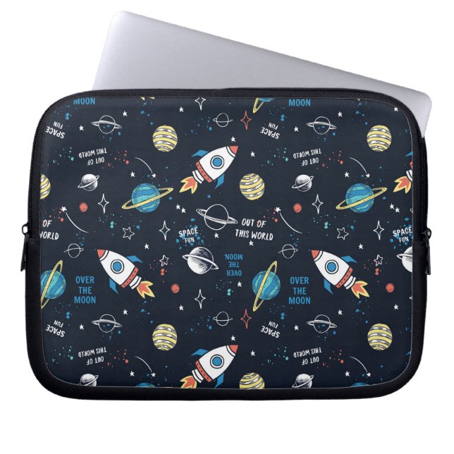 Capa Para Notebook Fora deste padrão espacial mundial (Frente)