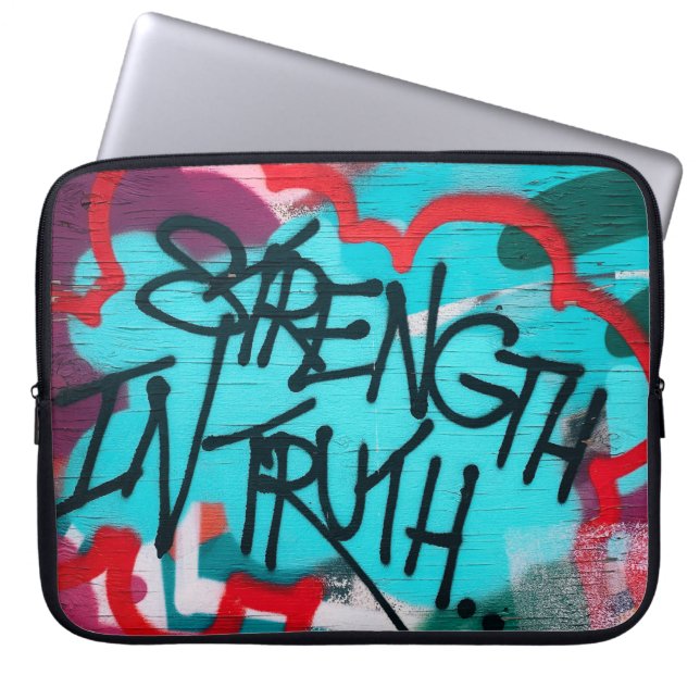 Capa Para Notebook Força No grafite Da Verdade (Frente)