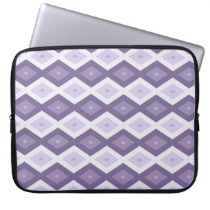 Capa Para Notebook Formas de diamante de lavanda