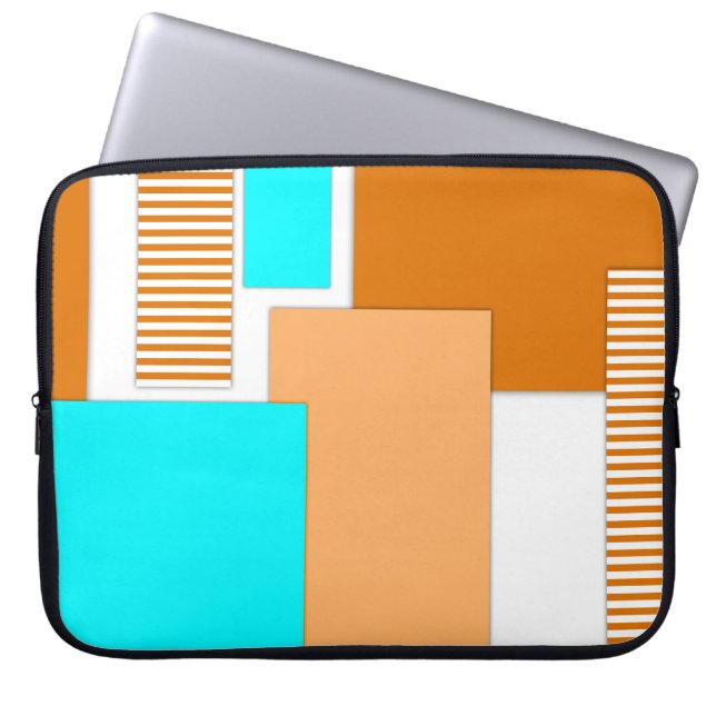 Capa Para Notebook Formas geométricas cortadas de papel (Frente)