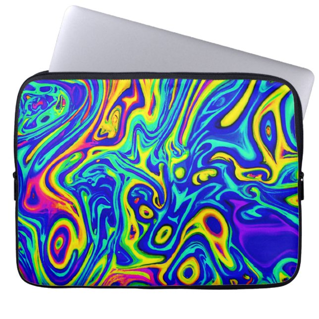 Capa Para Notebook Formulários de padrão de arte na moda (Frente)
