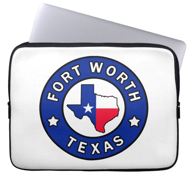 Capa Para Notebook Fort Worth Texas (Frente)