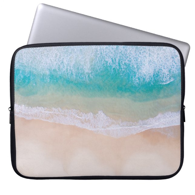 CAPA PARA NOTEBOOK FOTO AERIAL DO CORPO DE ÁGUA (Frente)