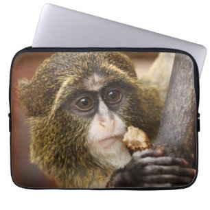 Capa Para Notebook Foto da árvore de treinar macaco subindo