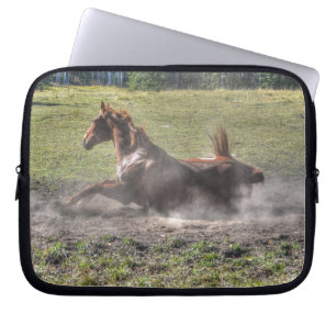 Capa Para Notebook Foto de Cavalo Equino Ranch