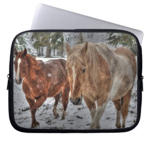Capa Para Notebook Foto de Cavalo Equino Ranch