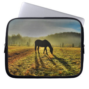 Capa Para Notebook Foto de Cavalo Equino Ranch