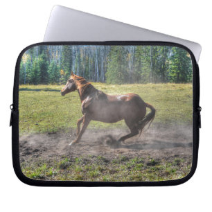 Capa Para Notebook Foto de Cavalo Equino Ranch