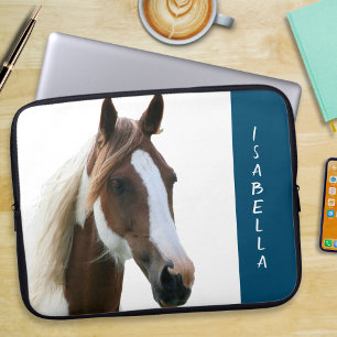 Capa Para Notebook Foto de Pet Personalizada do Cavalo