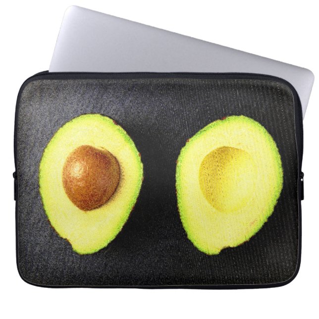 Capa Para Notebook Foto "Fruta Avocado". Compre agora (Frente)