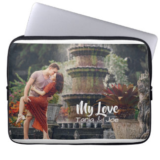 Capa Para Notebook Foto & texto meu amor - personalizado