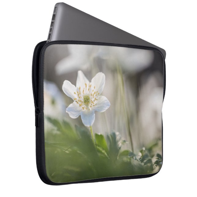 Capa Para Notebook Foto Windflower Nature (Frente Esquerda)