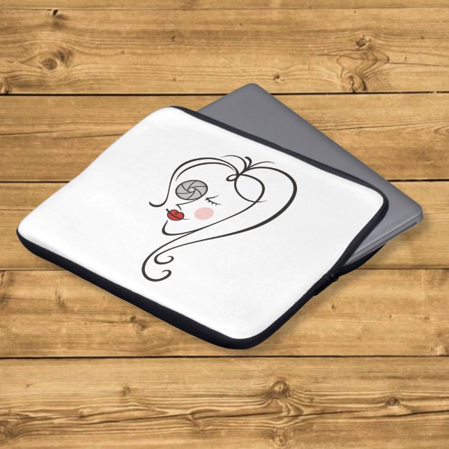 Capa Para Notebook Fotógrafa (Criador carregado)