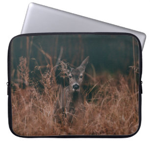 CAPA PARA NOTEBOOK FOTOGRAFIA DA VIDA SELVAGEM DE CINZAS RODADAS PELA