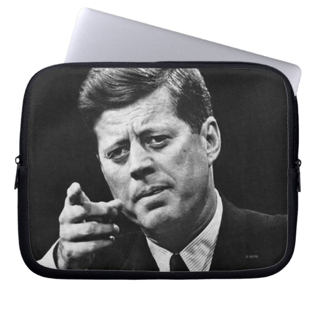 Capa Para Notebook Fotografia de John F. Kennedy 3 (Frente)